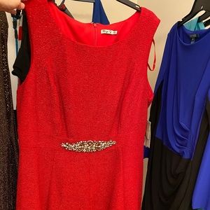 Red dress